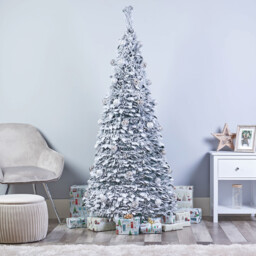 Deluxe Pre-Lit Pop Up Christmas Tree 6ft - thumbnail 3