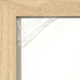 Wood Effect Wall Mounted Photo Frame Natural A4 - thumbnail 3
