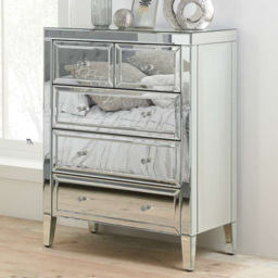 Birlea Valencia 5 Drawer Chest of Drawers - thumbnail 1