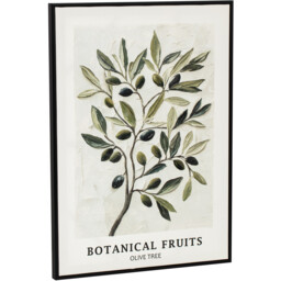 Olive Tree Textured Canvas Green - thumbnail 3