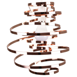ValueLights Bensson Copper Twisted Pendant Shade
