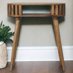 Artisan Furniture Ariella Beige Solid Wood Console Table