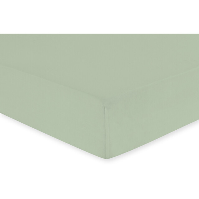 My Home Sage King Size Polycotton Fitted Sheet
