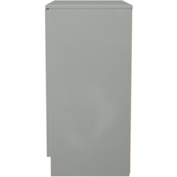 Crowndale Milan Dusk Grey 2 Door Cabinet Ready Assembled - thumbnail 3