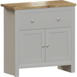 Vida Designs Arlington 2 Door 2 Drawer Grey Sideboard - thumbnail 2