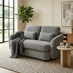 2 Seater Grey Mabel Sofa - thumbnail 4