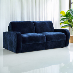 Jay-Be Deco 3 Seater Luxe Velvet Royal Sofa Bed with e-Sprung Mattress - thumbnail 1
