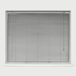 Caecus Aluminium Venetian Blind Silver 105 x 210cm