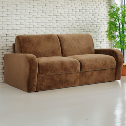 Jay-Be Deco 3 Seater Cosy Chenille Cork Sofa Bed with e-Sprung Mattress - thumbnail 1
