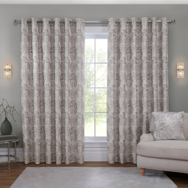 Juniper Blackout Curtain Silver 229cm - image 1