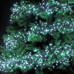The Christmas Workshop 960 LED Cluster String Light Bright White - thumbnail 1