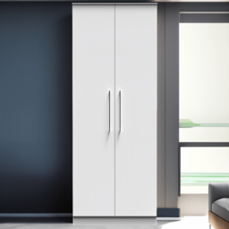 Crowndale Worcester White 2 Door Wardrobe Ready Assembled - thumbnail 1