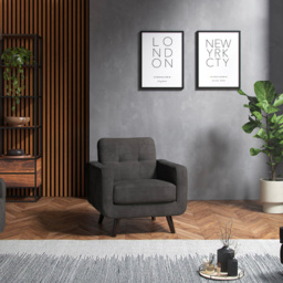 Julien Enjoy Graphite Armchair - thumbnail 3
