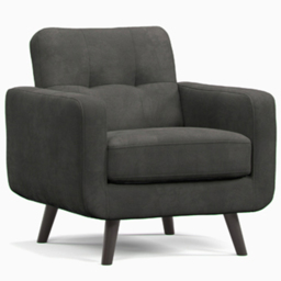 Julien Enjoy Graphite Armchair - thumbnail 2