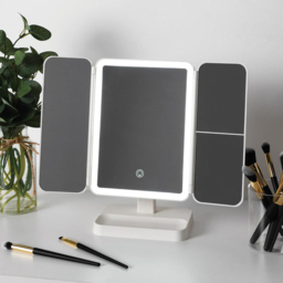 LED Foldable Vanity Mirror - thumbnail 2