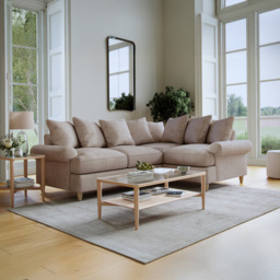 Clara Faro 20 Blonde 3 Seater Left Hand Corner Agmamito Sofa - thumbnail 3