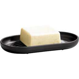 ReBorn Recycled Plastic Dark Grey Soap Dish Twin Pack - thumbnail 3