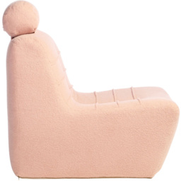Desser Furniture Powder Pink Boucle Cosy Chair - thumbnail 4