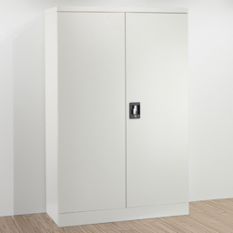 MMT Furniture Designs 2 Door Grey Steel Lockable Filing Cabinet