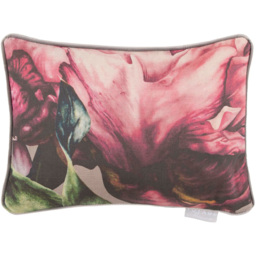 Voyage Maison Marie Burke Sennen Fuchsia Printed Feather Cushion 25 x 35cm - thumbnail 1