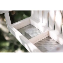 Marco Paul White Wooden Swing Seat Bird Feeder - thumbnail 3