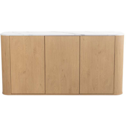 Birlea Kagu 3 Door Oak Sideboard - thumbnail 3