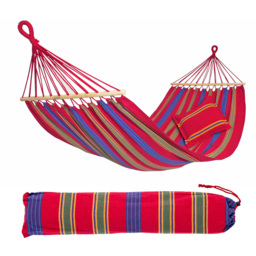 Amazonas Aruba Cayenne Single Premium Spreader Bar Cotton Garden Hammock Only - thumbnail 2