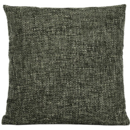 Chenille Boucle Green Textured Cushion 45 x 45cm