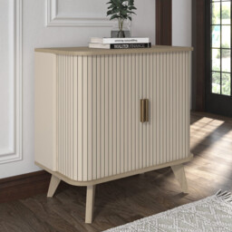 Mateo Sliding Door Sideboard Cream - thumbnail 4