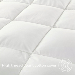 MHG Living King Size White Duck Feather and Down Warm Winter Duvet 13.5 Tog - thumbnail 4