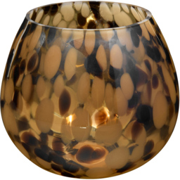 Amber Confetti Candle Holder - thumbnail 3