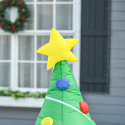 StarBright Green Inflatable Christmas Tree with LED 4.9ft - thumbnail 3