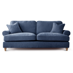 The Victoria 3 Seater Navy Sofa - thumbnail 2