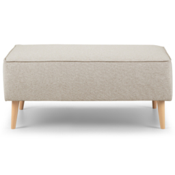 Opry Faro Linen Footstool - thumbnail 3