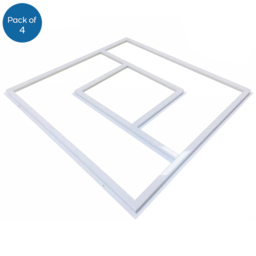 ENER-J 4 Pack 40W 6500K Cool White PD Design Border Edge LED Panel Light - thumbnail 1