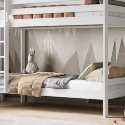 Noomi Nora White Pine Triple Bunk Bed - thumbnail 3
