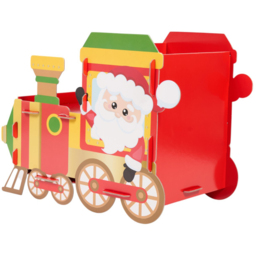Merry Christmas Small Festive Gift Train Hamper - thumbnail 4
