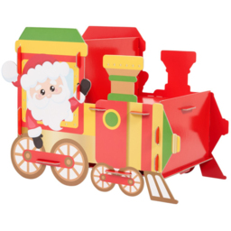 Merry Christmas Small Festive Gift Train Hamper - thumbnail 3