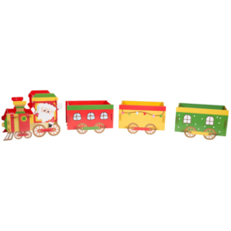 Merry Christmas Small Festive Gift Train Hamper - thumbnail 1