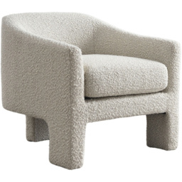Bowery Cream Boucle Armchair - thumbnail 2