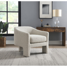 Bowery Cream Boucle Armchair - thumbnail 3