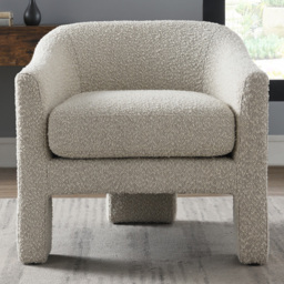 Bowery Cream Boucle Armchair