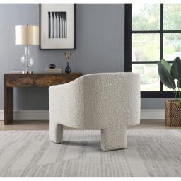 Bowery Cream Boucle Armchair - thumbnail 4