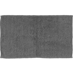 Grey Chunky Bobble Polycotton Bath Mat 50 x 80cm - thumbnail 1