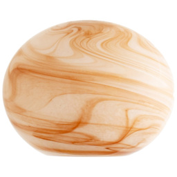 ValueLights Sookie Alabaster Easy Fit Pendant Shade
