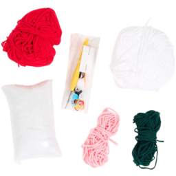 All I Want For Christmas Crochet Your Own Christmas Bear Kit - thumbnail 3