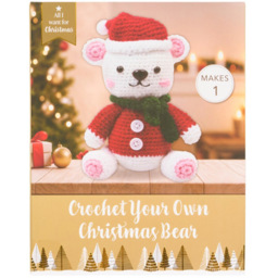 All I Want For Christmas Crochet Your Own Christmas Bear Kit - thumbnail 1
