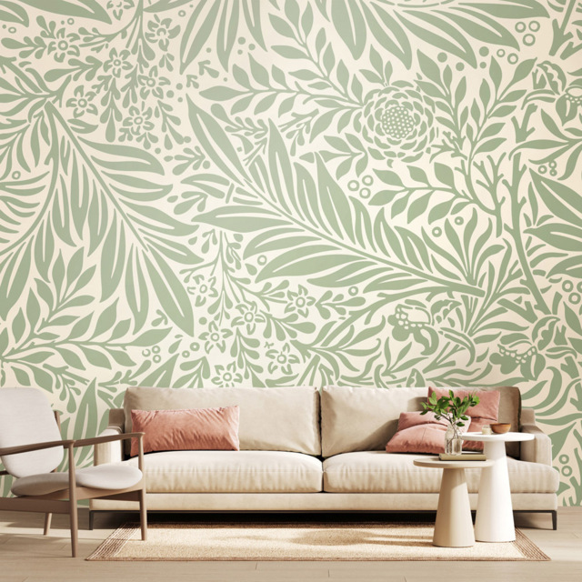 Origin Murals Trailing Ferns Green Wall Mural - image 1
