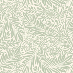 Origin Murals Trailing Ferns Green Wall Mural - thumbnail 2