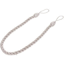 Rope Tie Back Silver - thumbnail 2